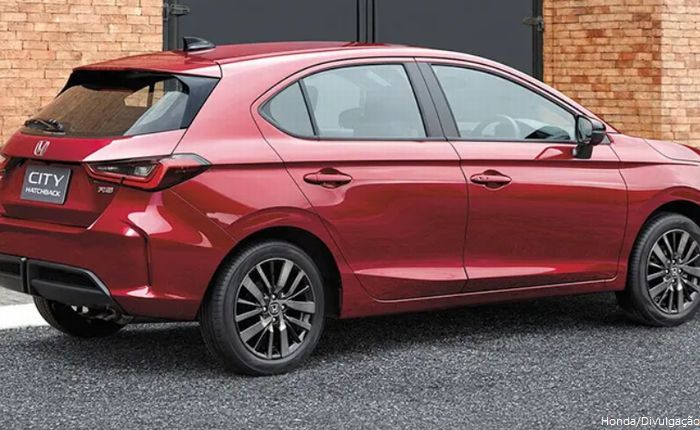  Honda City hatch que substitui o Fit aqui no Brasil