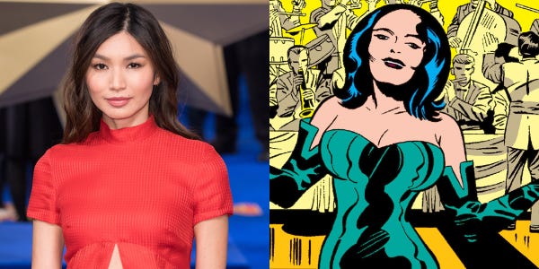 Eternals trás Gemma Chan interpretando a bruxa Sersi,