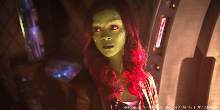 Nebula (Karen Gillan) em Guardiões da Galáxia 3.