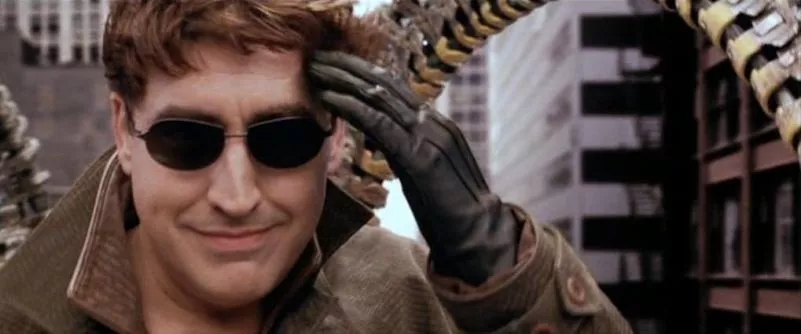 Alfred Molina como o Doutor Octopus em Homem-Aranha 3.