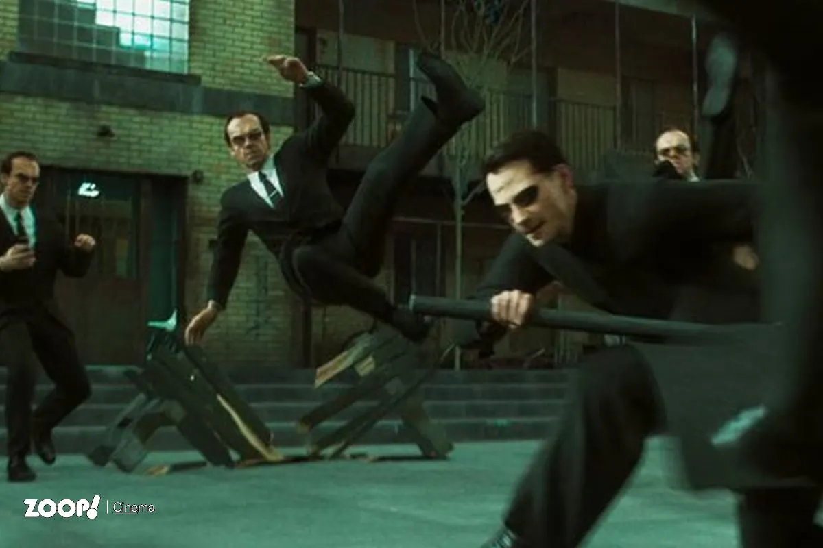 Neo combate o agente Smith.