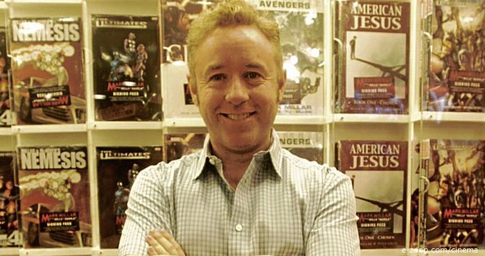 Foto do autor, Mark Millar ilustra nosso artigo sobre: O 'Legado de Júpiter' da Netflix é uma luta de gerações superpoderosas.