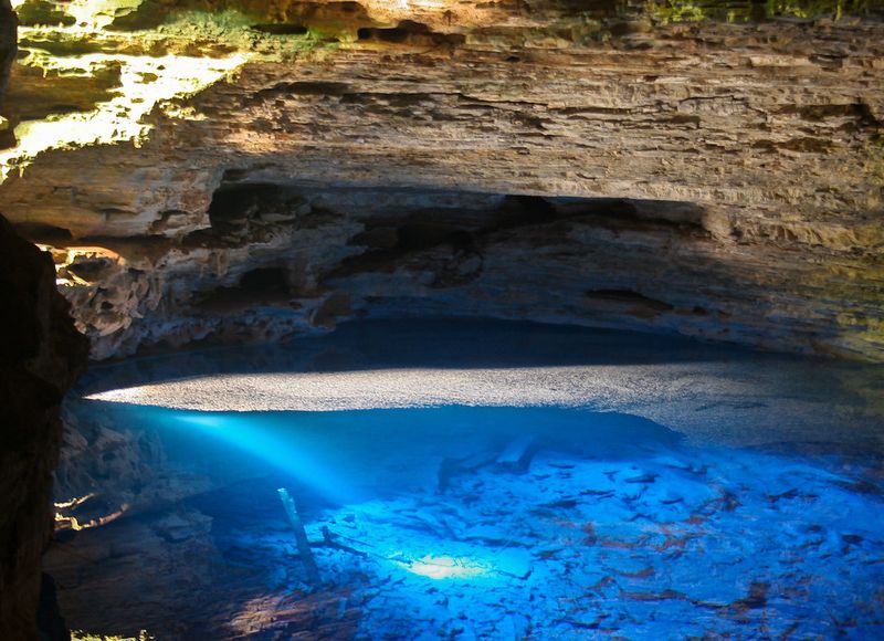 Poço encantado, na Chapada Diamantina, Bahia.