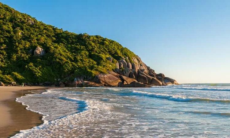 Foto da Praia Brava em Santa Catrina  